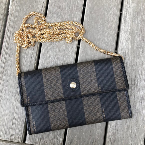 Fendi Handbags - Fendi Vintage Wallet Chain Bag
